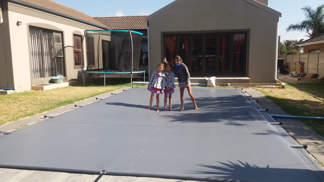 Pole pool covers